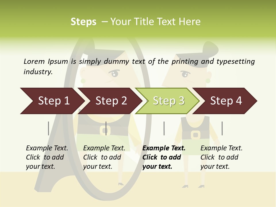Weight Dysmorphic Nutrition PowerPoint Template