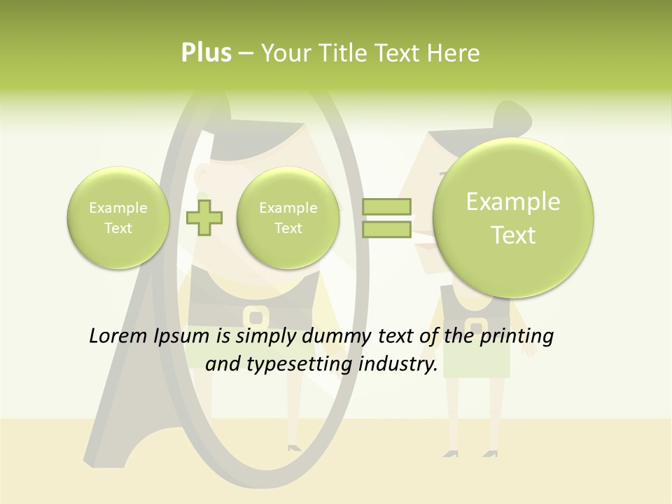 Weight Dysmorphic Nutrition PowerPoint Template