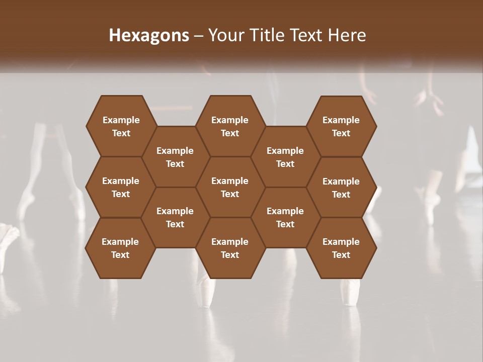 Person Ballet Success PowerPoint Template