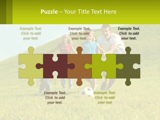Outside Family Ball PowerPoint Template