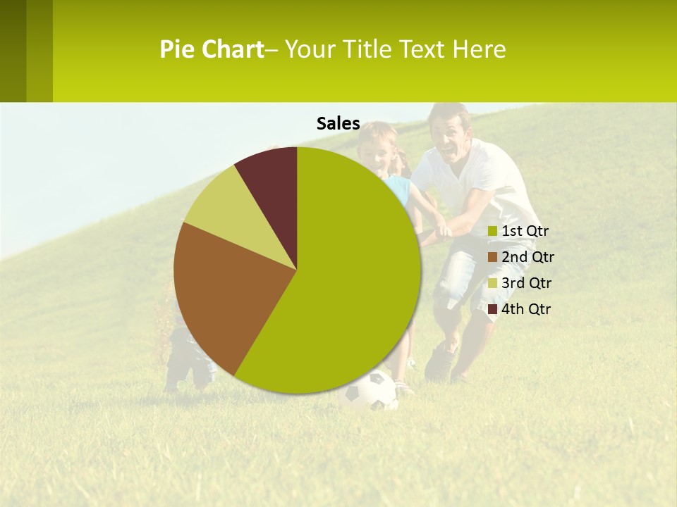 Outside Family Ball PowerPoint Template