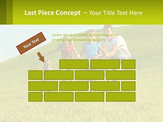 Outside Family Ball PowerPoint Template