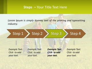 Outside Family Ball PowerPoint Template