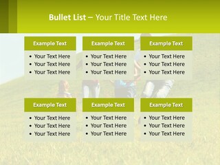 Outside Family Ball PowerPoint Template