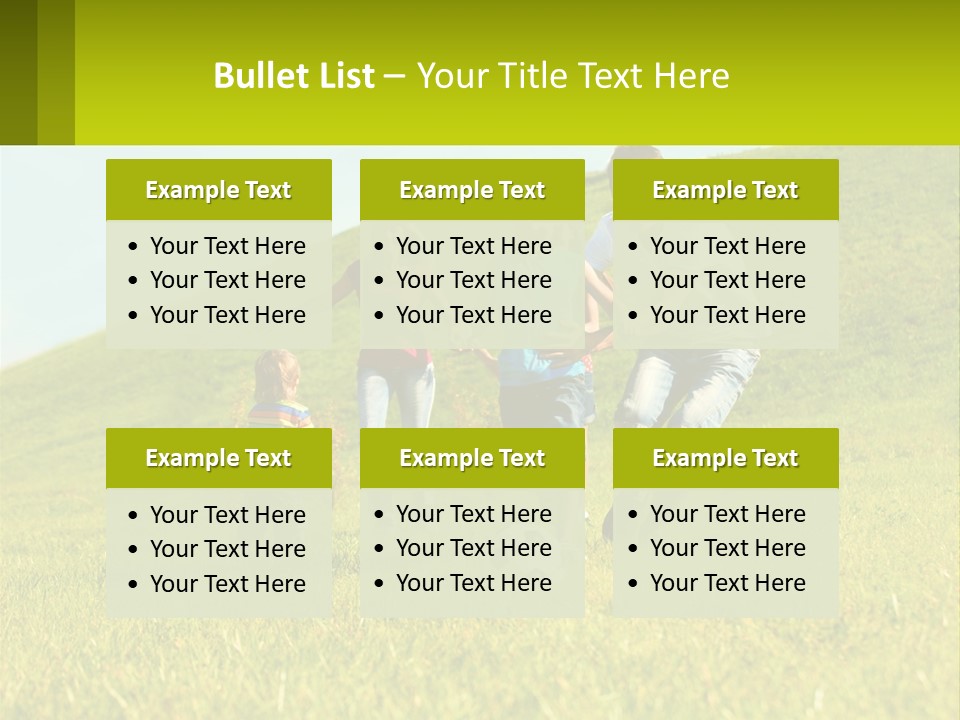 Outside Family Ball PowerPoint Template
