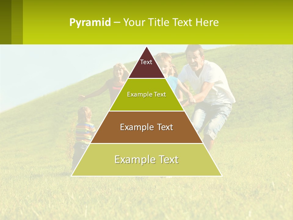 Outside Family Ball PowerPoint Template