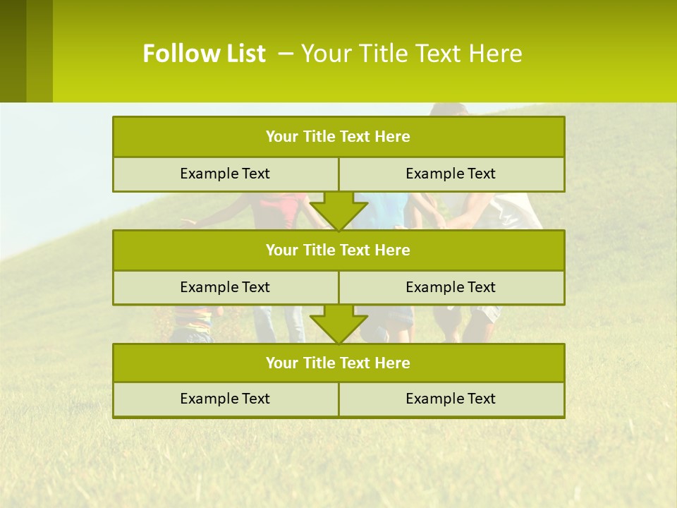 Outside Family Ball PowerPoint Template