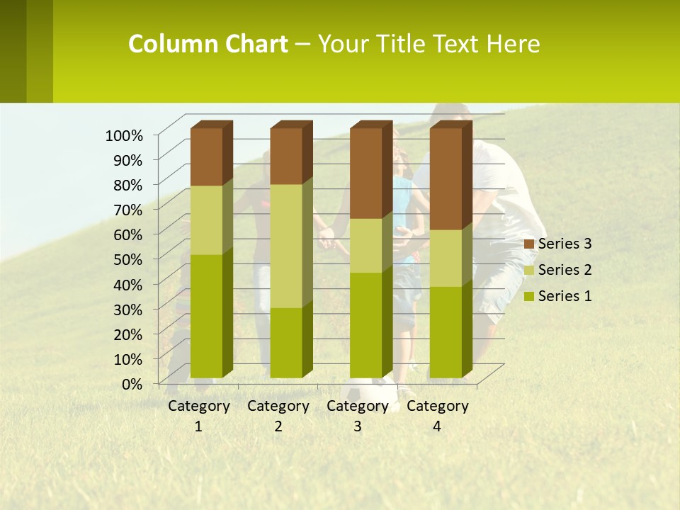 Outside Family Ball PowerPoint Template