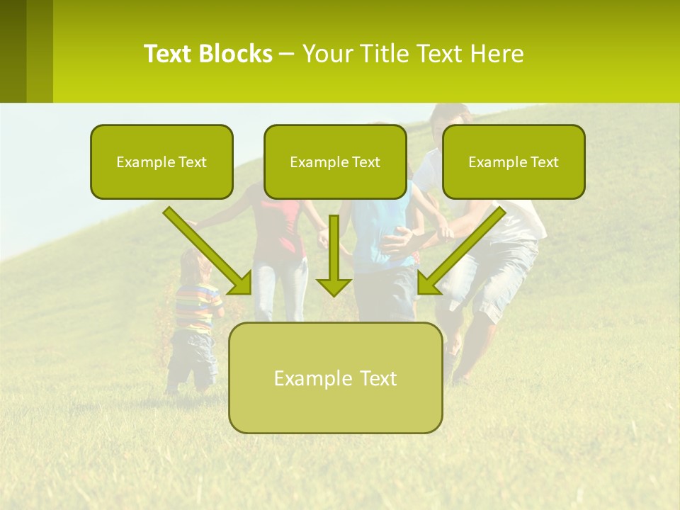 Outside Family Ball PowerPoint Template