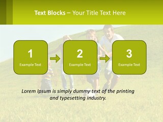 Outside Family Ball PowerPoint Template