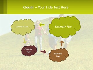 Outside Family Ball PowerPoint Template