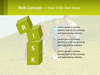 Outside Family Ball PowerPoint Template
