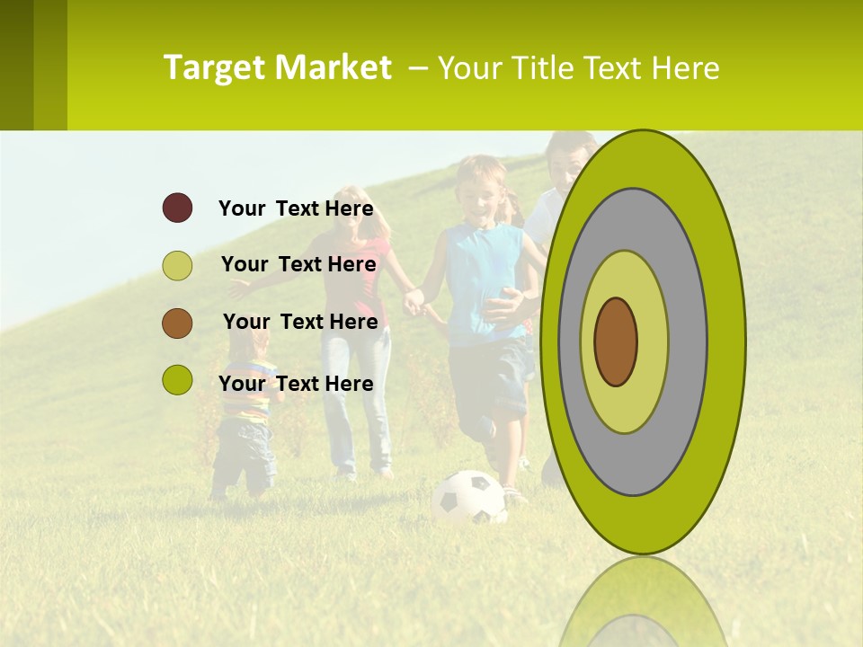 Outside Family Ball PowerPoint Template
