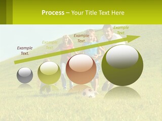 Outside Family Ball PowerPoint Template
