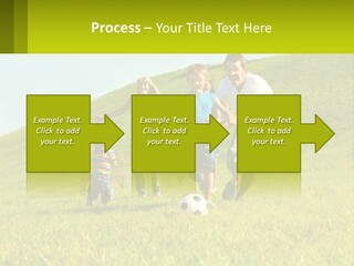 Outside Family Ball PowerPoint Template