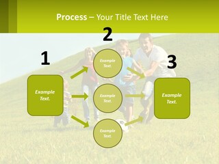 Outside Family Ball PowerPoint Template