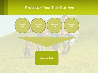 Outside Family Ball PowerPoint Template
