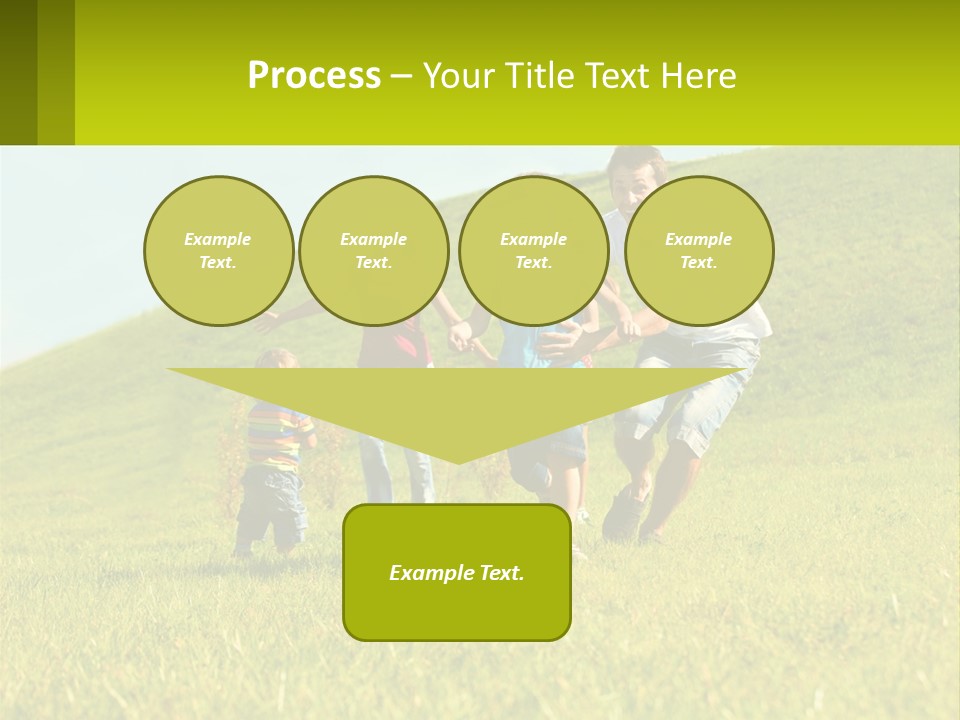 Outside Family Ball PowerPoint Template