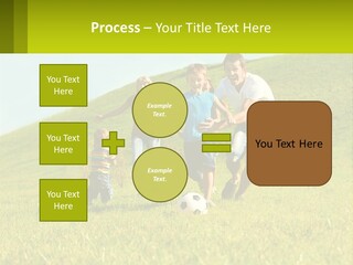 Outside Family Ball PowerPoint Template
