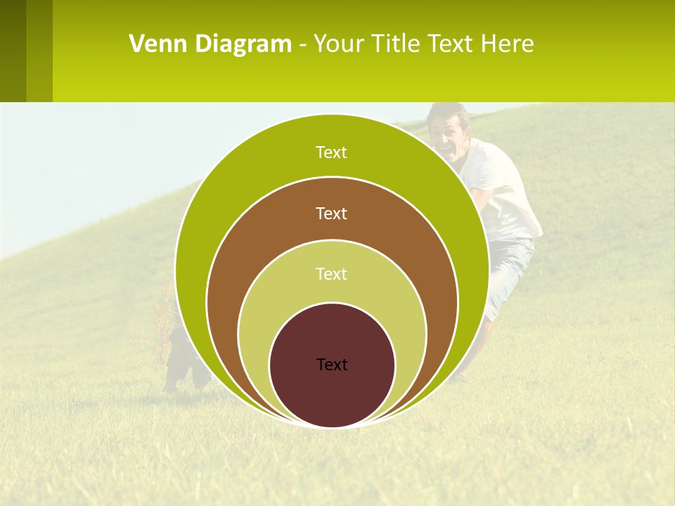 Outside Family Ball PowerPoint Template