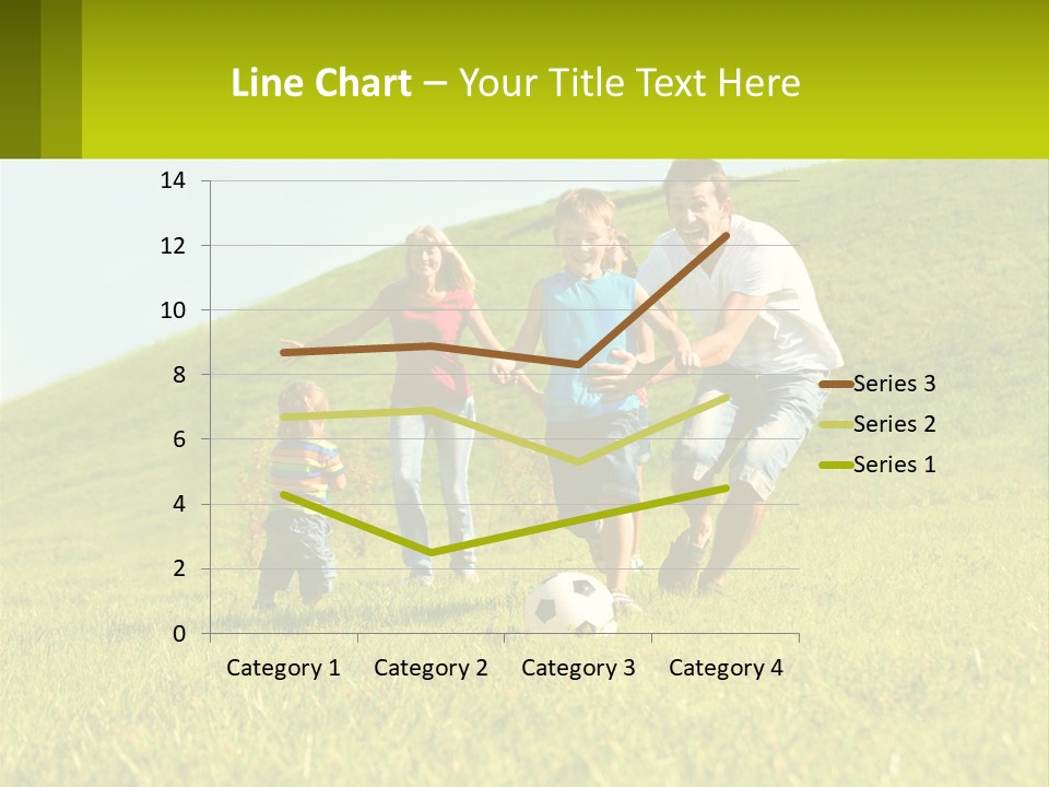 Outside Family Ball PowerPoint Template