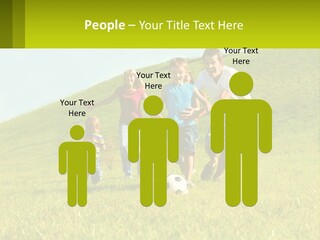 Outside Family Ball PowerPoint Template