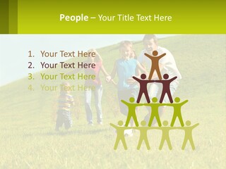 Outside Family Ball PowerPoint Template