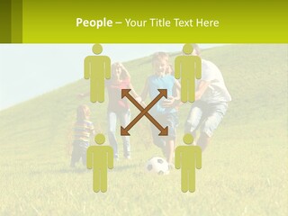 Outside Family Ball PowerPoint Template