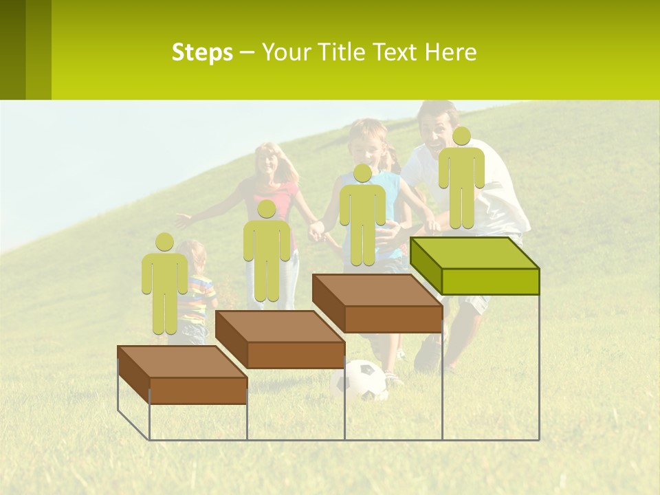 Outside Family Ball PowerPoint Template