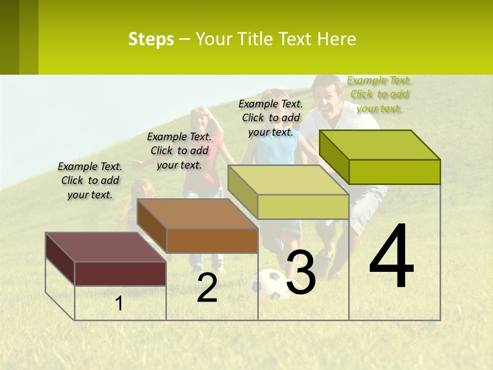 Outside Family Ball PowerPoint Template