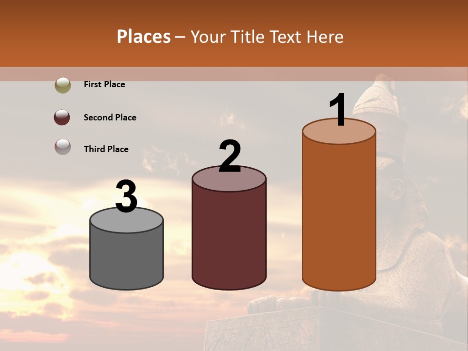 Hieroglyph Head History PowerPoint Template