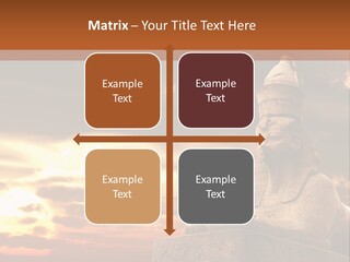 Hieroglyph Head History PowerPoint Template