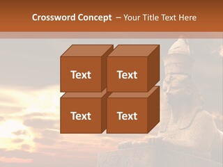Hieroglyph Head History PowerPoint Template