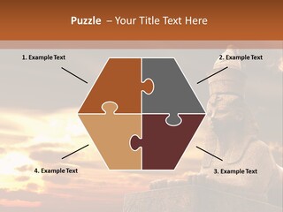 Hieroglyph Head History PowerPoint Template