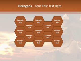 Hieroglyph Head History PowerPoint Template
