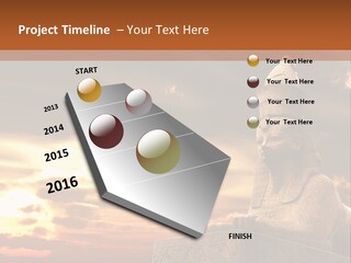 Hieroglyph Head History PowerPoint Template