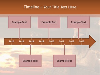 Hieroglyph Head History PowerPoint Template