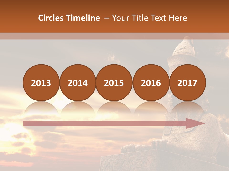 Hieroglyph Head History PowerPoint Template