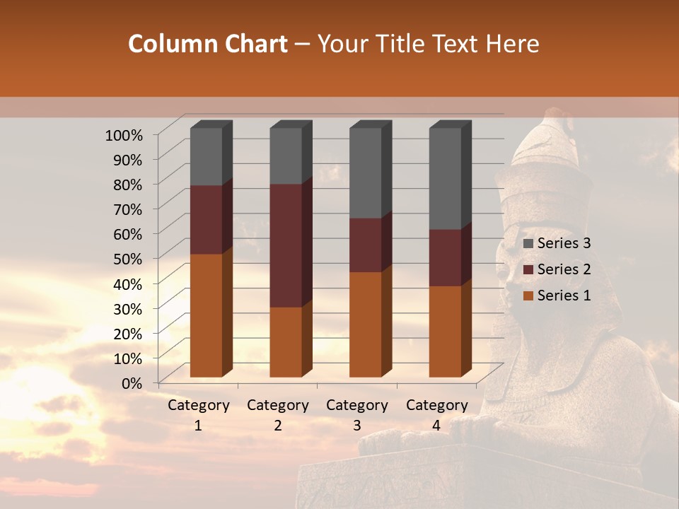 Hieroglyph Head History PowerPoint Template
