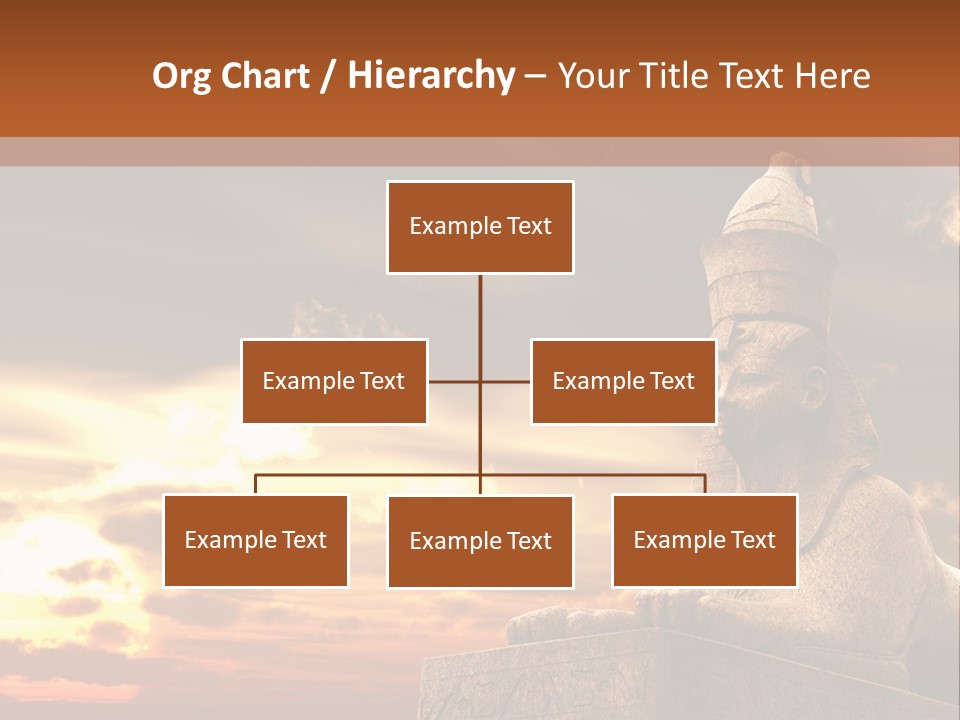 Hieroglyph Head History PowerPoint Template