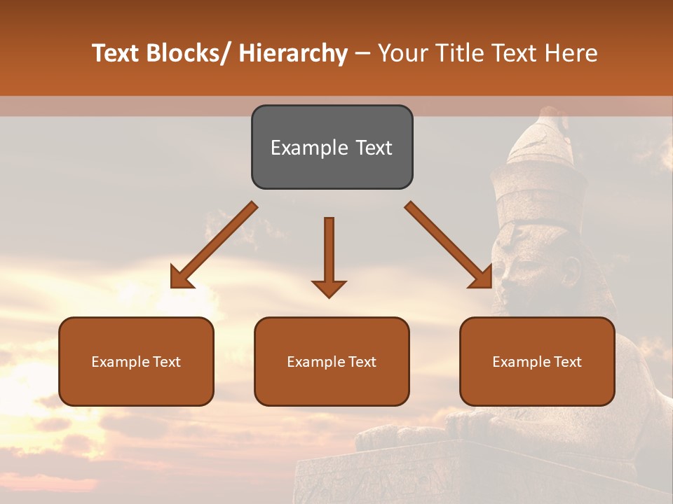 Hieroglyph Head History PowerPoint Template
