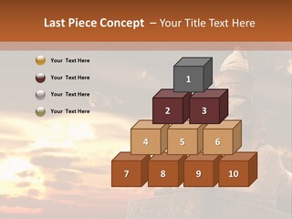 Hieroglyph Head History PowerPoint Template