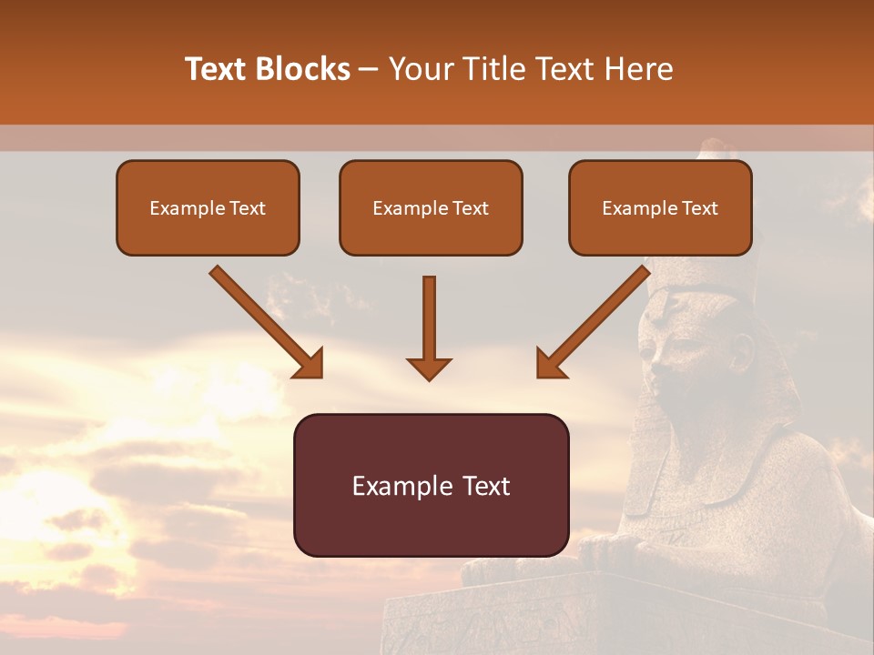 Hieroglyph Head History PowerPoint Template