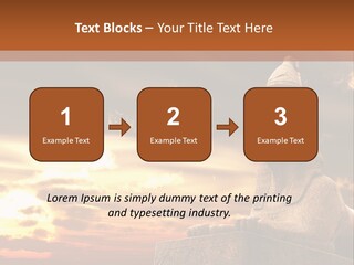 Hieroglyph Head History PowerPoint Template