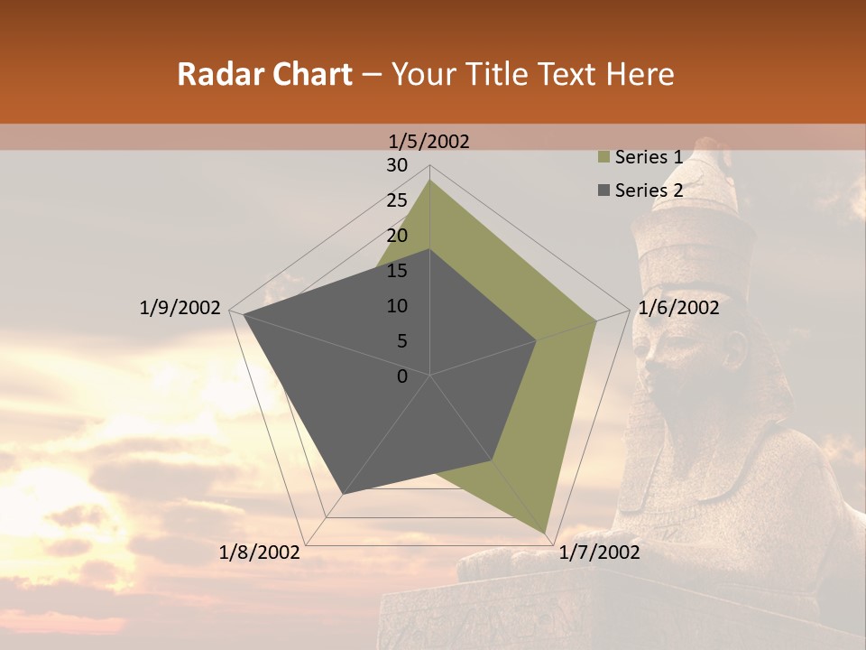 Hieroglyph Head History PowerPoint Template