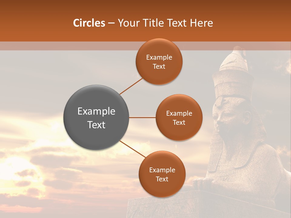 Hieroglyph Head History PowerPoint Template