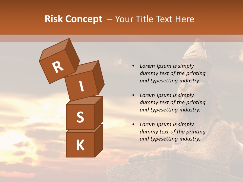 Hieroglyph Head History PowerPoint Template