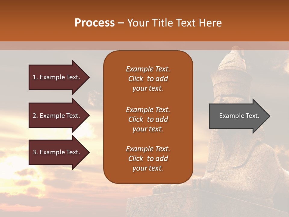 Hieroglyph Head History PowerPoint Template