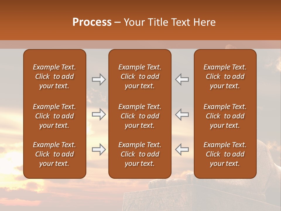 Hieroglyph Head History PowerPoint Template