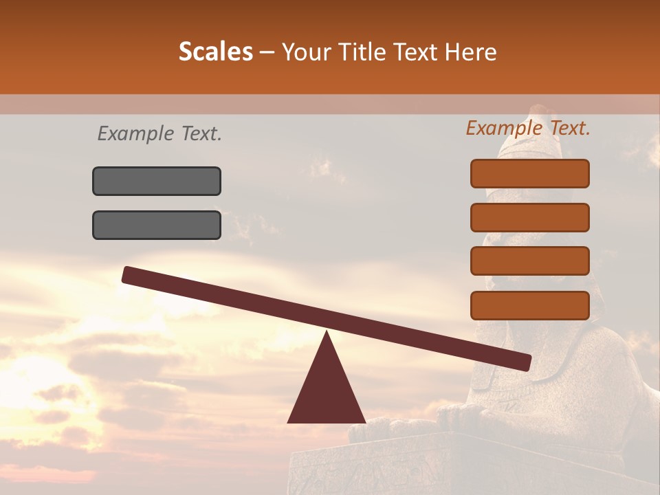 Hieroglyph Head History PowerPoint Template